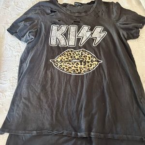 KISS Graphic Tee Size Large